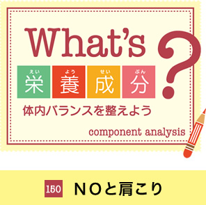 What's栄養成分？体内バランスを整えよう